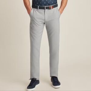 Bonobos Mens Performance Link Golf Like New Tailored Fit Pant Light Gray 38×30